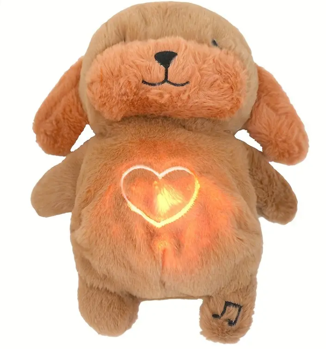 Breathing Puppy Plushie