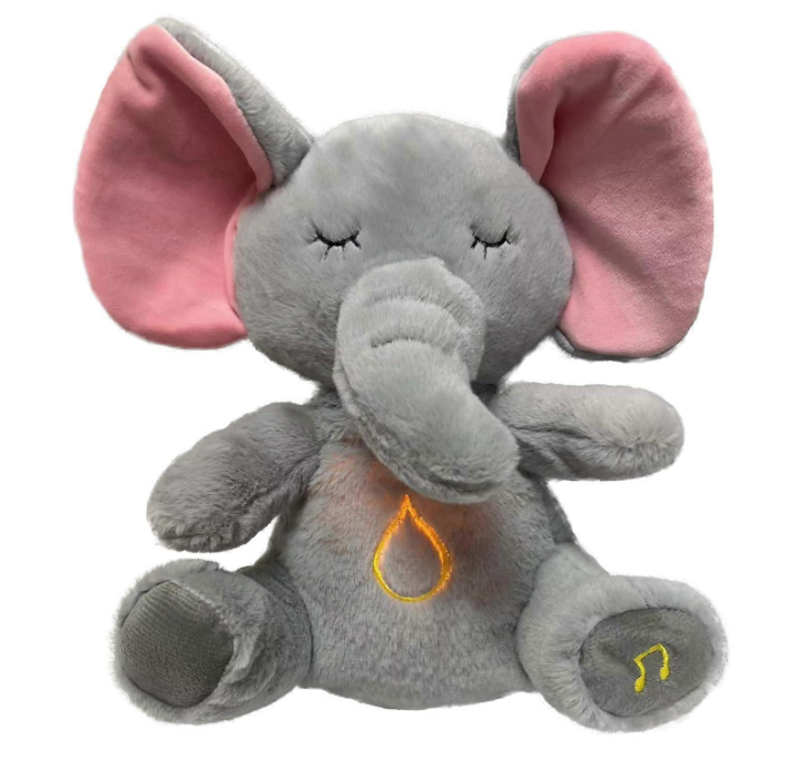 Relaxing Elephant Breathing Plushie