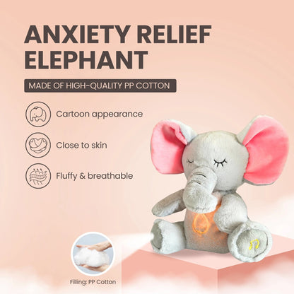 Relaxing Elephant Breathing Plushie