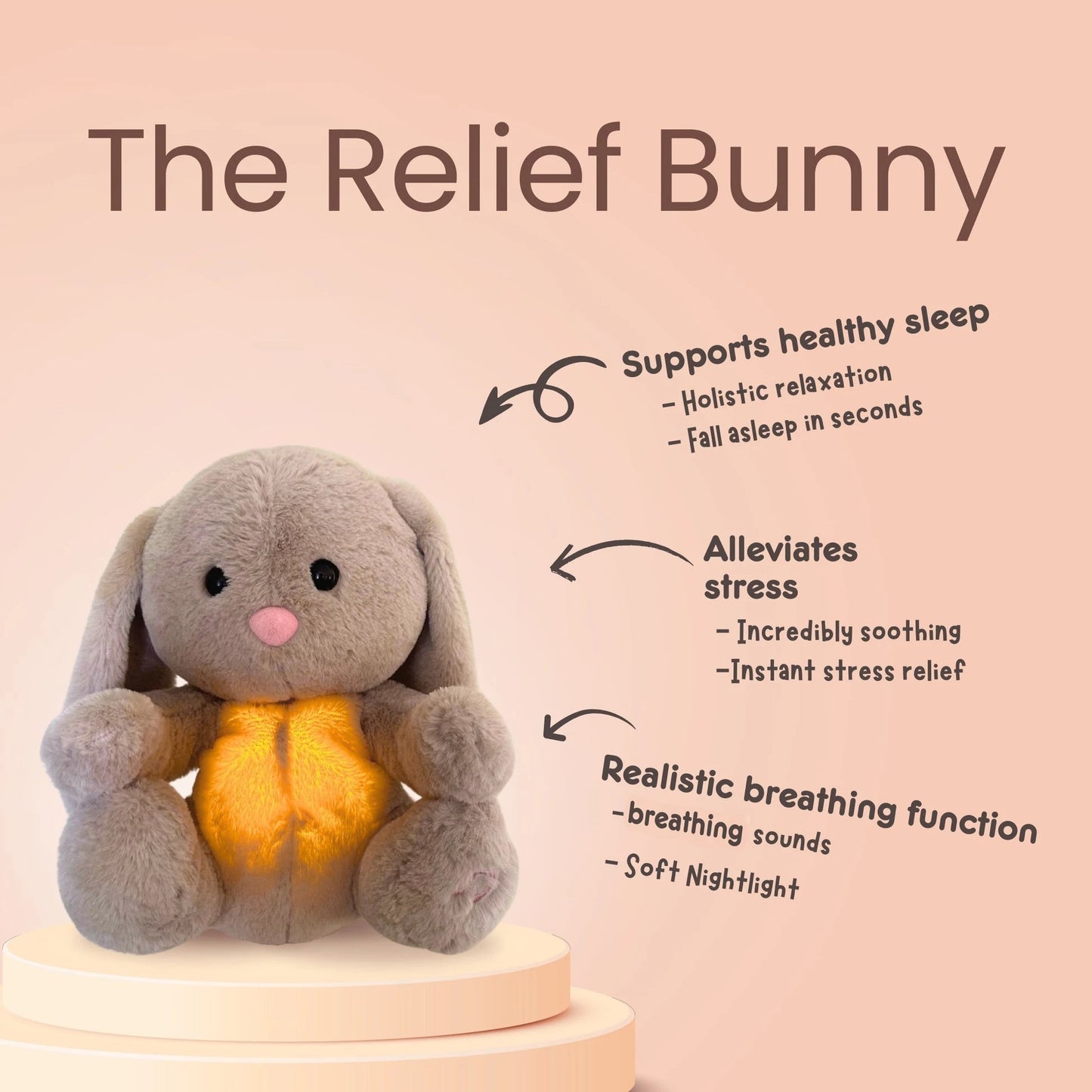 Breathing Bunny Plushie