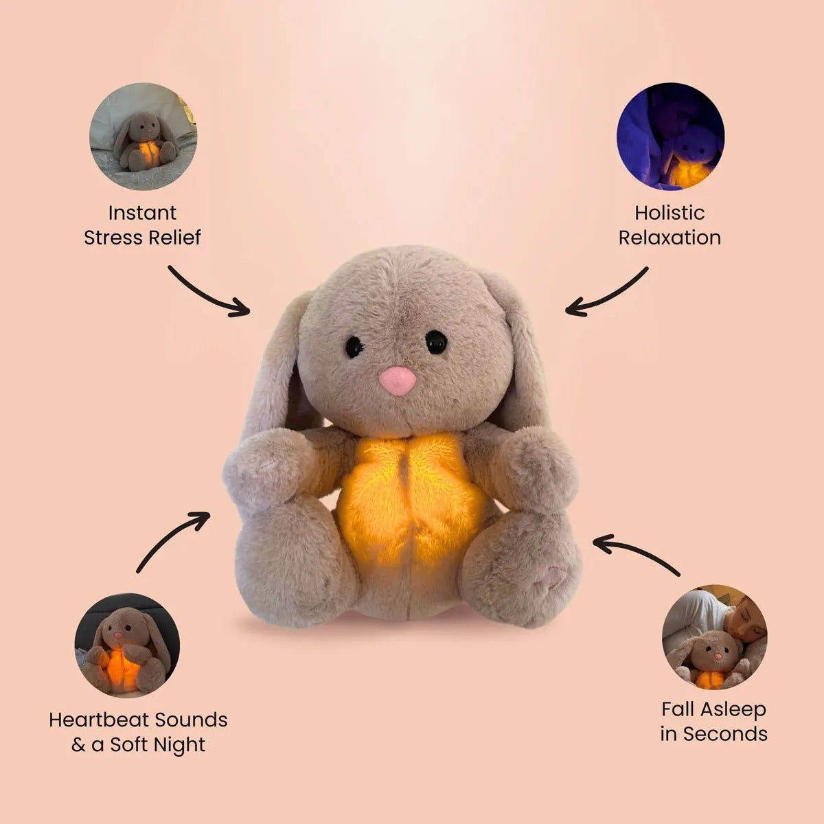 Breathing Bunny Plushie